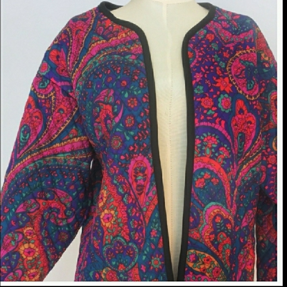 Vintage Quilted Paisley Jacket 2/$10 item